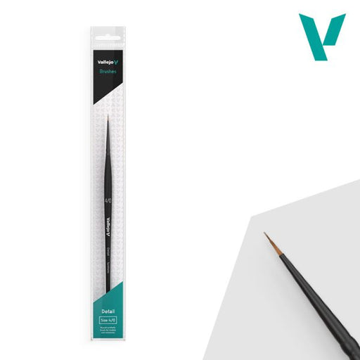 VALLEJO B02040 Round Synthetic Brush No. 4/0