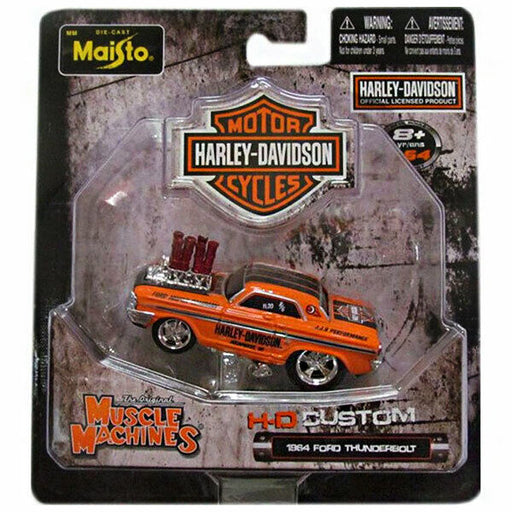 1/64 Maisto Muscle Machines Harley Davidson Ford Cars (1 pc assortment) (MP)