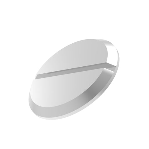 6.0mm Metal Minus Mold (ver.2) (6.0mm outer diameter with 1.0mm peg x 0.6mm height w/o peg) (10 pieces)