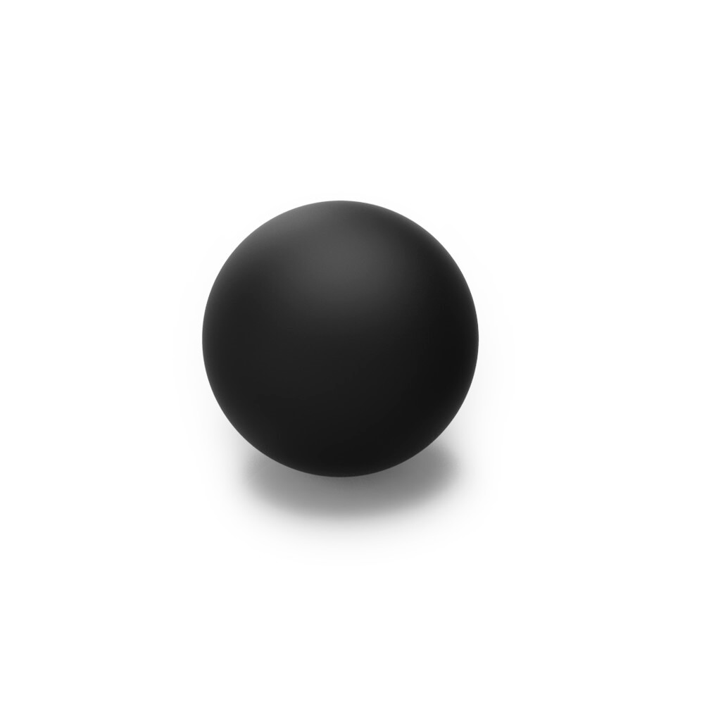 6.0mm Neodymium Magnet Ball Black (10 pieces)