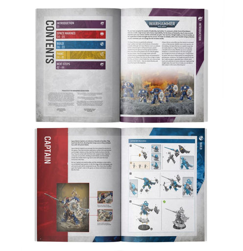 Warhammer 40K Getting Started with Space Marines NEW (English)