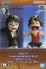 Banpresto One Piece Luffy & Nico Robin Log Stories World Collectable Figure (MP)