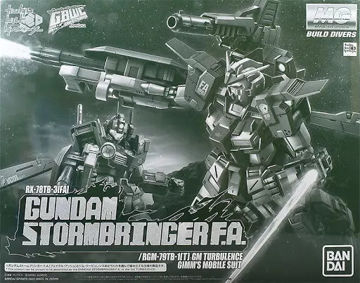 1/100 MG Gundam Stormbringer /Gym Turbulence Build Divers GIMM & Ball's World Challenge