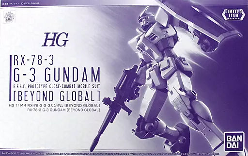 1/144 HGUC RX-78-3 G-3 Gundam Beyond Global Premium Bandai EXPO TOKYO 2020 Limited (MP)