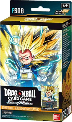 Dragon Ball Super Card Game Fusion World Starter Deck FS08 Vegeta Mini SS3 English