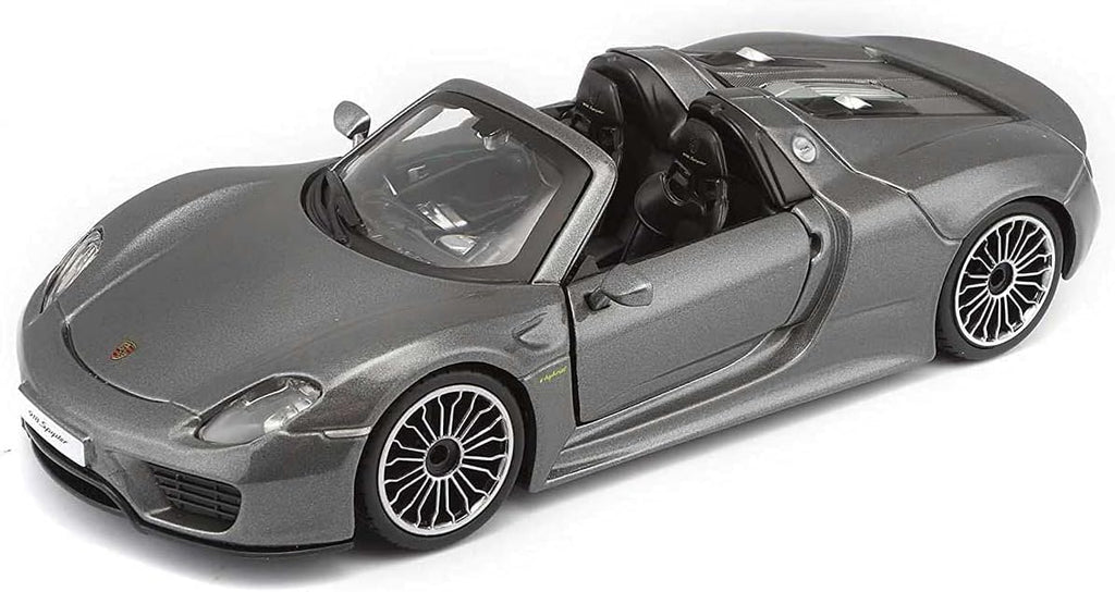 Bburago 1/24 Porsche 918 Spyder Metallic Grey