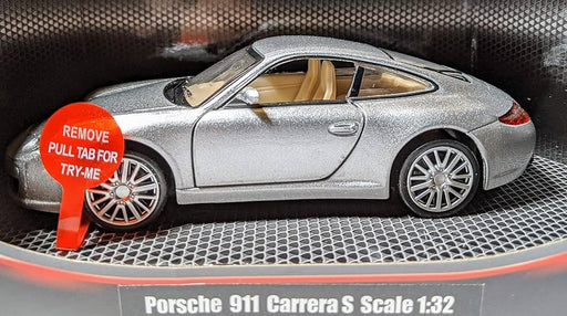 1/32 MSZ Porsche 911 Carrera S Red / Silver Assortment