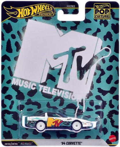 1/64 Hot Wheels Premium MTV Corvette 1984 (MP)