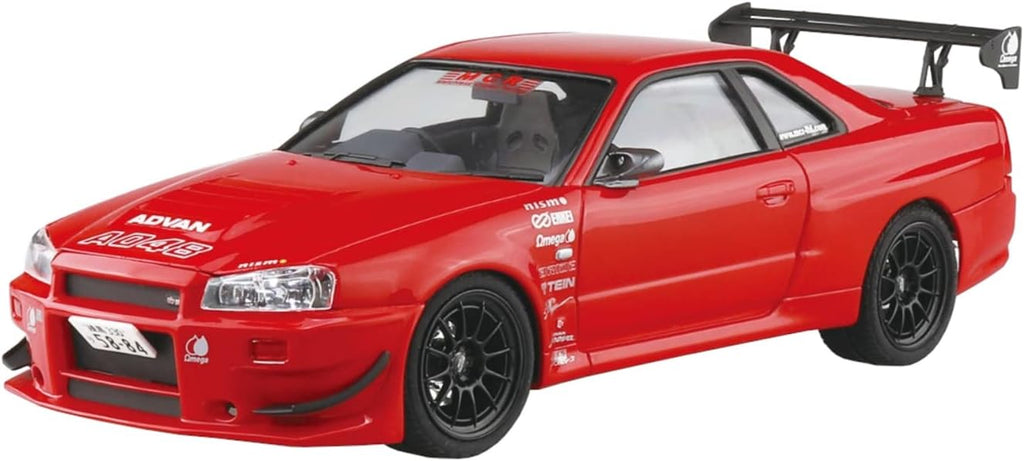 1/24 Aoshima Tuned Car #71 MCR Nissan BNR34 GT-R '02