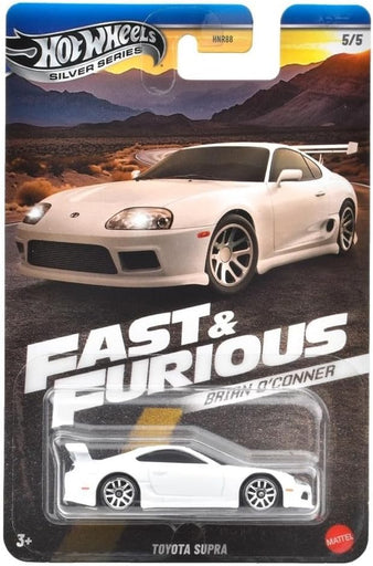 1/64 Hot Wheels Silver Series Fast and Furious Brian O'Conner Toyota Supra (MP)