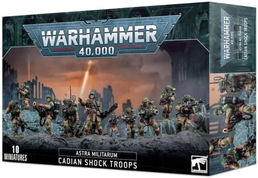 Warhammer 40K Astra Militarum: Cadian Shock Troops 2023 Edition