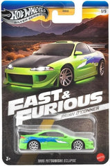 1/64 Hot Wheels Silver Series Fast and Furious Brian O'Conner Mitsubishi Eclipse 1995 (MP)
