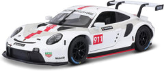 Bburago 1/24 Porsche 911 RSR GT White