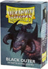 Dragon Shield Standard Outer Sleeves - Matte Black (100) AT-13003