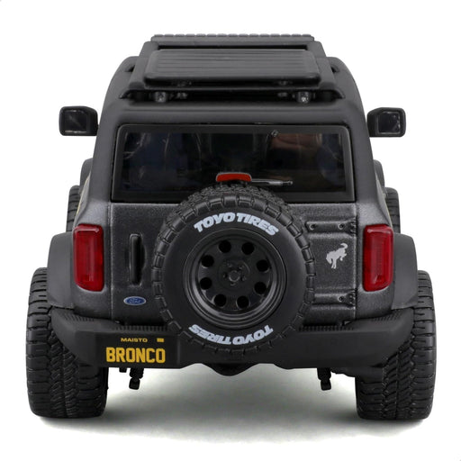 1/24 Maisto Design Off-Road Ford Bronco Badlands 2021 Gunmetal