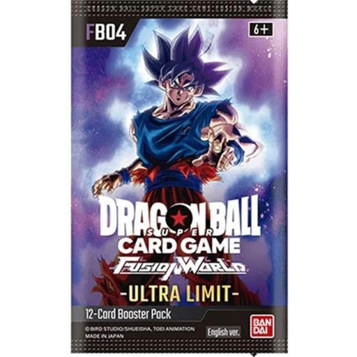 Dragon Ball Super Card Game FB04 Fusion World 04 Ultra Limit Booster Pack
