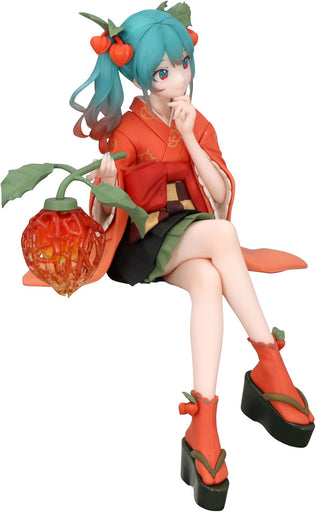 Furyu Hatsune Miku Noodle Flower Fairy Winter Cherry Stopper Figure