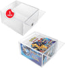 EVORETRO Pokemon TCG Booster Box 4mm Acrylic Protector w/ Sliding Lid Anti-UV