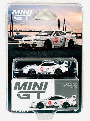 1/64 Mini GT Nissan LB-Super Silhouette S15 Silvia Athlete 2024 MGT01054-BL BLISTER