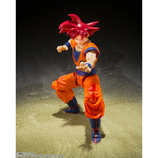 Tamashii Nations S.H. Figuarts Dragon Ball Super SSG Son Goku Action Figure