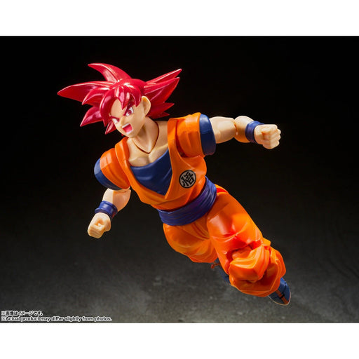 Tamashii Nations S.H. Figuarts Dragon Ball Super SSG Son Goku Action Figure