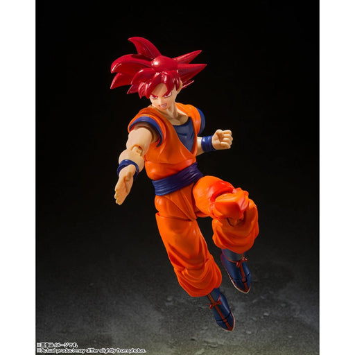 Tamashii Nations S.H. Figuarts Dragon Ball Super SSG Son Goku Action Figure