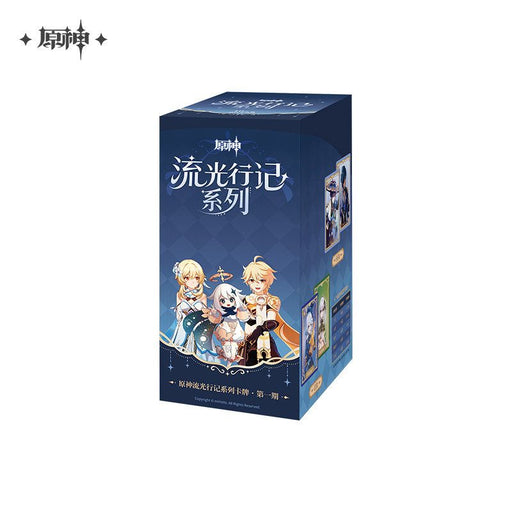 Letogoods Genshin Impact TCG Glowing Travelogue Card Series Vol.1 Booster Box (18 Packs)