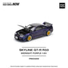1/64 PopRace PR64-256 Nissan Skyline GTR R33 Midnight Purple (MP)