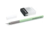 Tamiya Modeler's Knife Mint Green (with 25 spare blades)