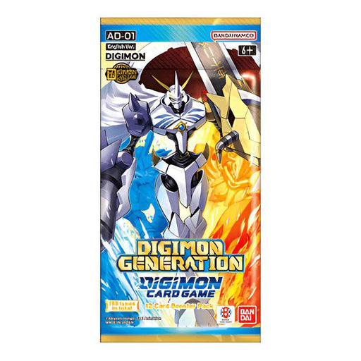 Digimon Card Game AD-01 Advanced Booster Digimon Generation Booster pack 1 pack English