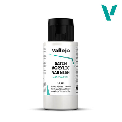 Vallejo 26.519 Permanent Satin Varnish 60ml