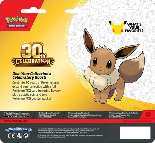 Pokemon TCG 30th Celebration 2-Pack Blister