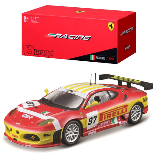 Bburago 1/43 Ferrari Racing F430 GTC 2008