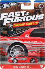 1/64 Hot Wheels Fast and Furious Dominic Toretto Mazda RX-7 1995 (MP)