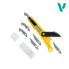 VALLEJO T06012 PLASTIC CUTTER SCRIBER TOOL & 5 SPARE BLADES