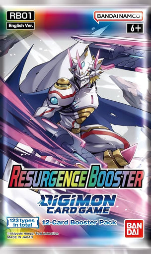 Digimon Card Game RB01 Resurgence Booster Pack English