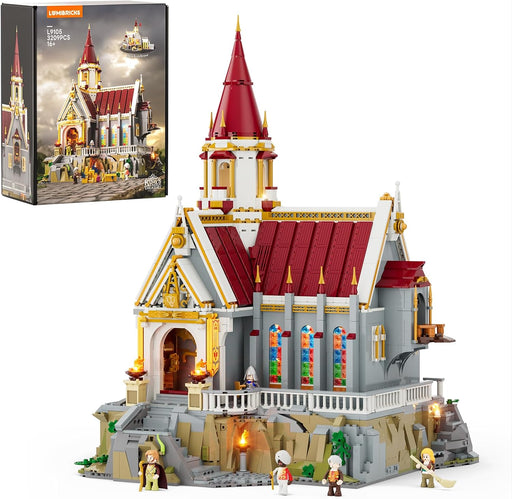 Lumibricks L9105 Medieval King's Castle Treasury 3209 Piece Set