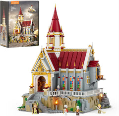 Lumibricks L9105 Medieval King's Castle Treasury 3209 Piece Set
