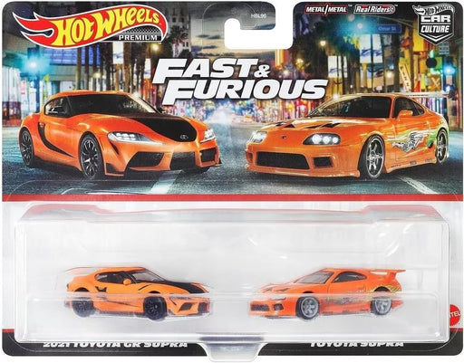 1/64 Hot Wheels Fast and Furious Toyota Supra 2-Pack (MP)