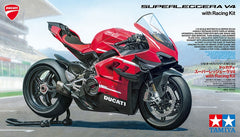 1/12 Tamiya Motorcycle #140 Ducati Superleggera V4 with Racing Kit