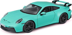 Bburago 1/24 Porsche 911 (992) GT3 2021 Mint Green