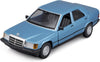 Bburago 1/24 Mercedes-Benz 190E 1987 Blue