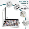EVORETRO Trading Card Display Suitcase 24 x 20 x 3 Inch Aluminum/Acrylic Frame