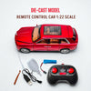 1/22 Funsterz RC HCL-3806C Rolls Royce Cullinan Die-cast RC Car Red