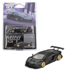 1/64 MINI GT LB☆WORKS Lamborghini Aventador Limited Edition Matte Black #1087 BLISTER