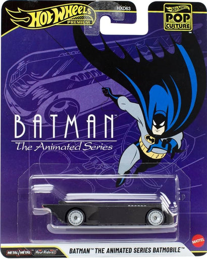 1/64 Hot Wheels Premium Pop Culture Batman Animated Series Batmobile (MP)