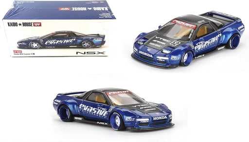 1/64 Kaido House by Mini GT Honda NSX VTEC Evasive Blue V2 #137 Limited Edition (MP)