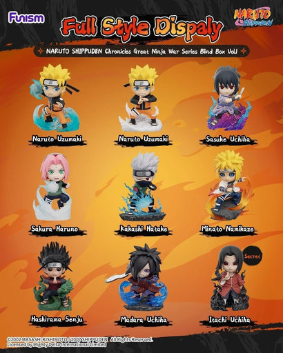 Funism Naruto Shippuden War Series Blind Box Vol.1 (1pc Random)
