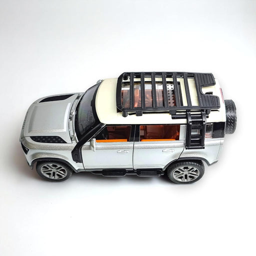 1/22 Funsterz RC HCL-3910C Land Rover Defender Die-cast RC Car Silver/Green Assortment