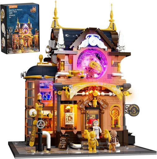 Lumibricks 11013 Steampunk Memory Magic Shop 2056 Piece Set
